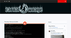 Desktop Screenshot of carnal0wnage.attackresearch.com